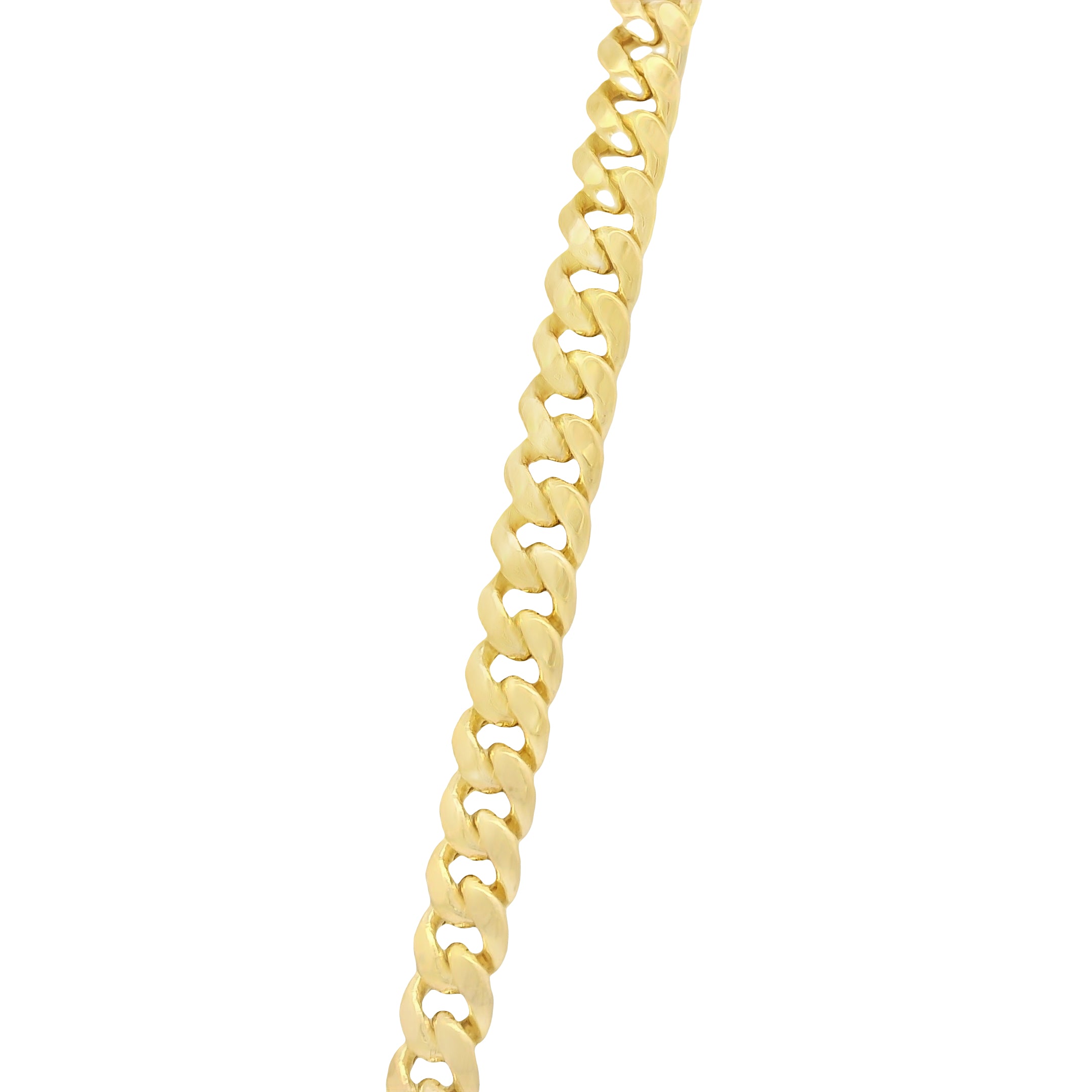 14K Gold Custom Name Pendant with Real Diamonds & Hollow Cuban Chain Necklace - Personalized Jewelry Gift for Women, Men | Anniversary, Birthday, Valentine's Day Present