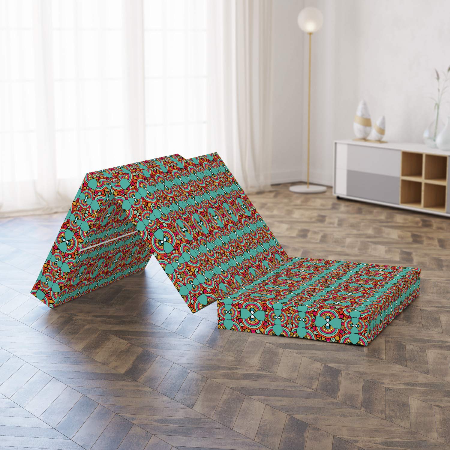 Ambesonne Tribal Foldable Mattress - 74.8