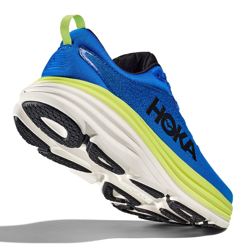 Hoka Men's Bondi 8 Running Shoes - Lightweight Cushioned Sneakers for Marathon, Jogging & Walking - Breathable Mesh Upper with Maximum Support & Comfort