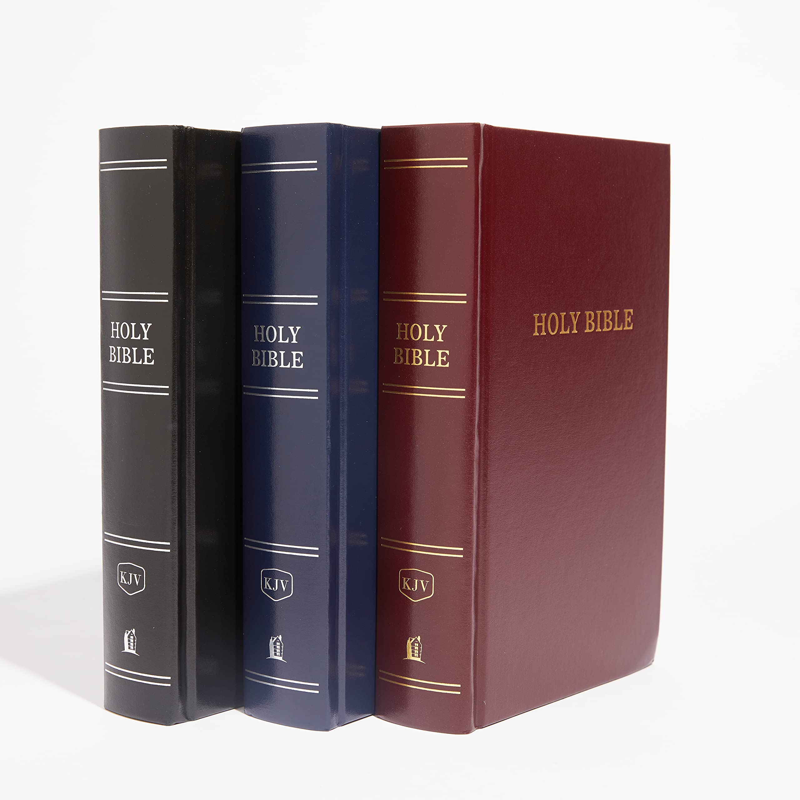 KJV Pew Bible - Large Print Hardcover Black Red Letter Comfort Print Holy Bible King James Version - Perfect for Church Services, Bible Study & Personal Devotion
