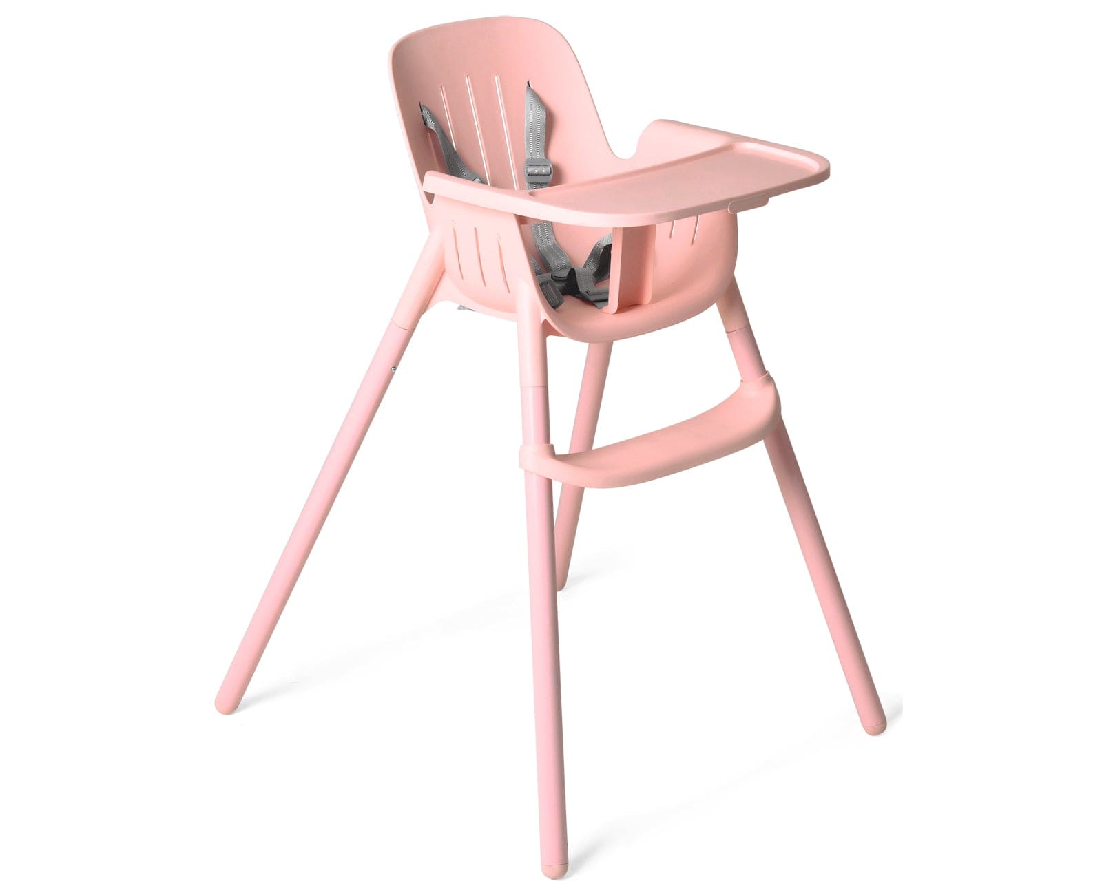 Peg Perego Poke High Chair for Babies & Toddlers - Adjustable Wooden Baby Feeding Chair with Safety Harness - Perfect for Dining, Weaning & Family Mealtime