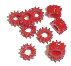 Red Gear Grommets - Heavy Duty Metal Eyelets for DIY Projects, Clothing & Accessories - Perfect for Crafts, Leatherwork & Outdoor Gear Reinforcement