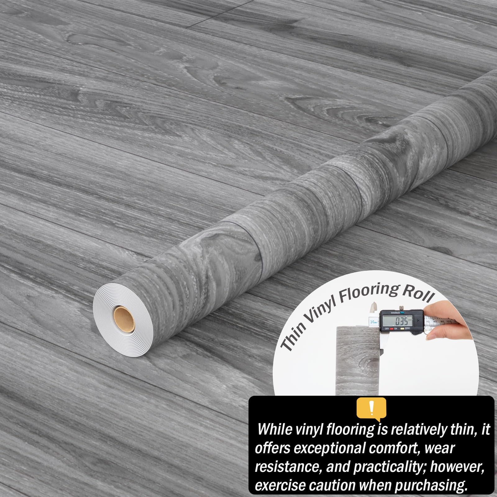 Oxdigi Self Adhesive Vinyl Flooring Roll 24