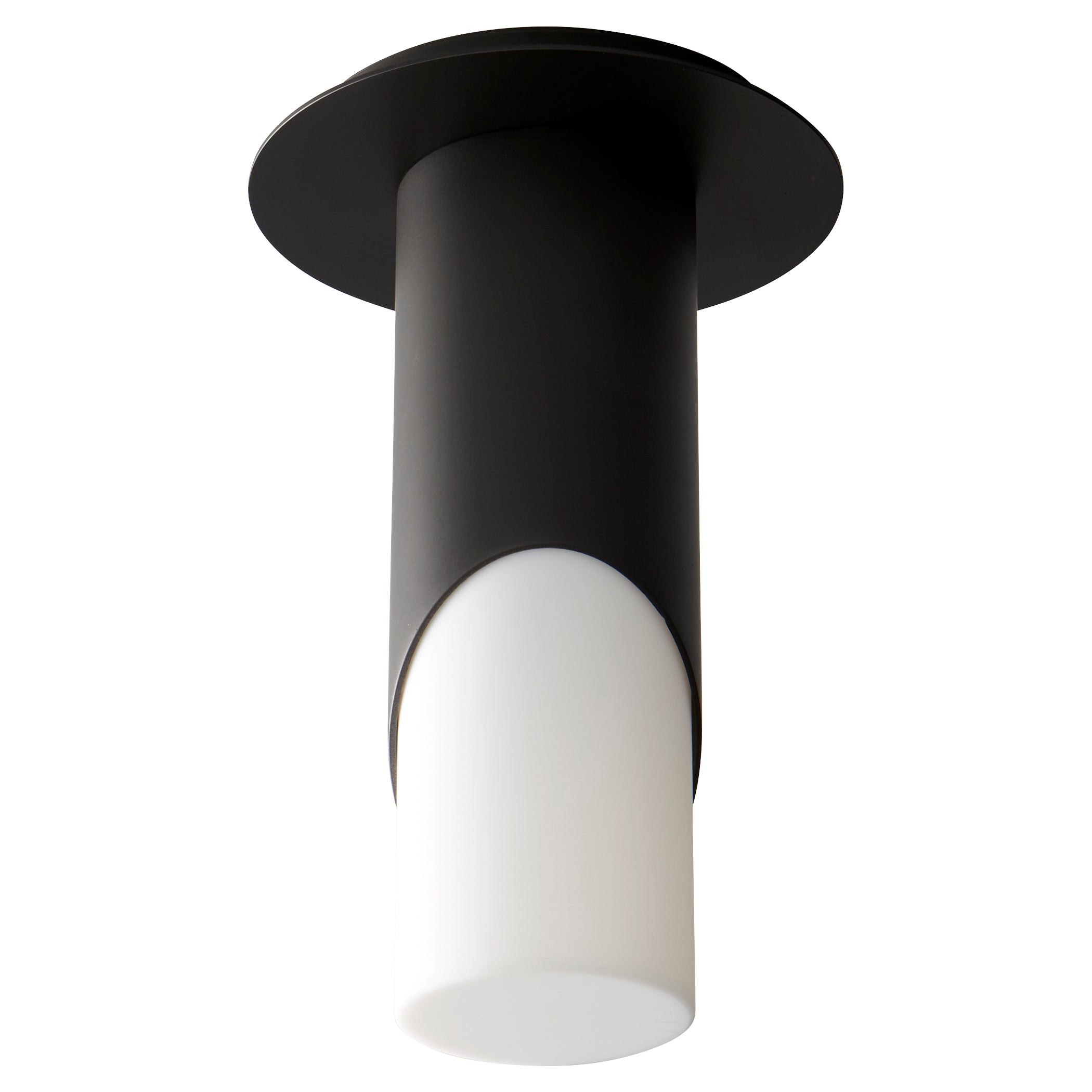 Oxygen Ellipse 3 353 215 Black Ceiling Mounts - Durable & Stylish Light Fixture Hardware for Home & Office Installation