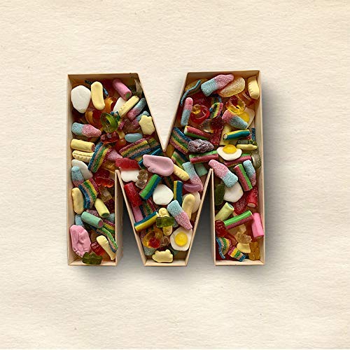 A-Z Full Alphabet Fillable Letter Box & Number Box for DIY Crafts, Home Decor, and Party Supplies - Perfect for Scrapbooking, Wedding Decorations, and Classroom Activities