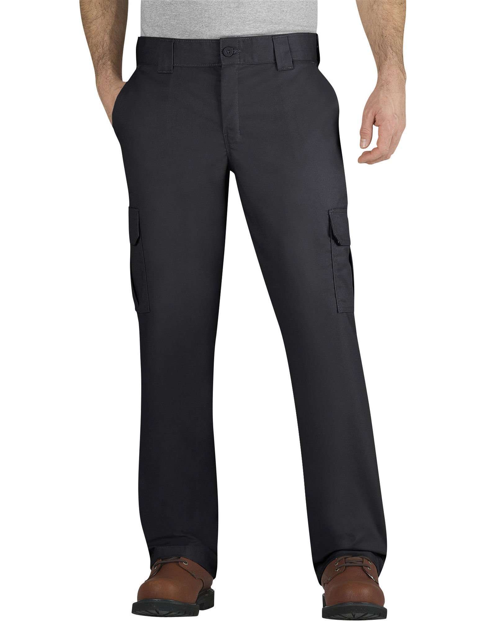 Dickies Men's Big & Tall Regular Straight Stretch Twill Cargo Pants - Durable Work Pants for Construction, Landscaping & Outdoor Activities (Big & Tall Sizes)