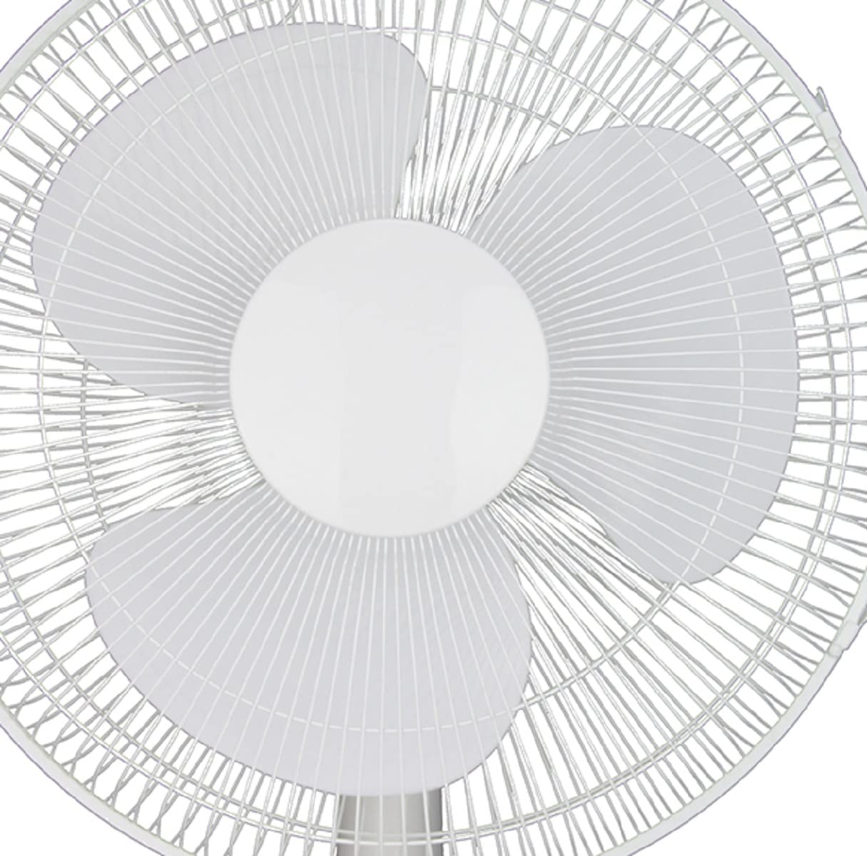 ToolTech 16-Inch Oscillating Desk Fan with 3 Speed Settings - Quiet Cooling for Office, Home & Dorm Rooms - White (Model 100076) - Perfect for Workstations, Bedrooms & Small Spaces