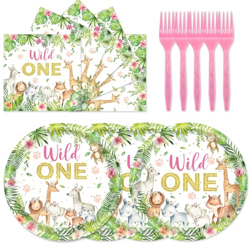 Green and Pink and White