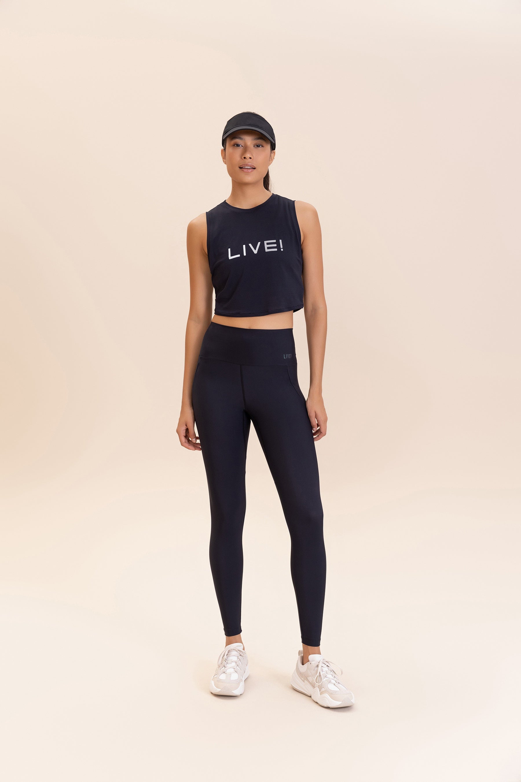 Reflex Comfort Crop Tank Top for Women - Breathable Workout Top for Yoga, Running & Gym - Trendy Athletic Wear