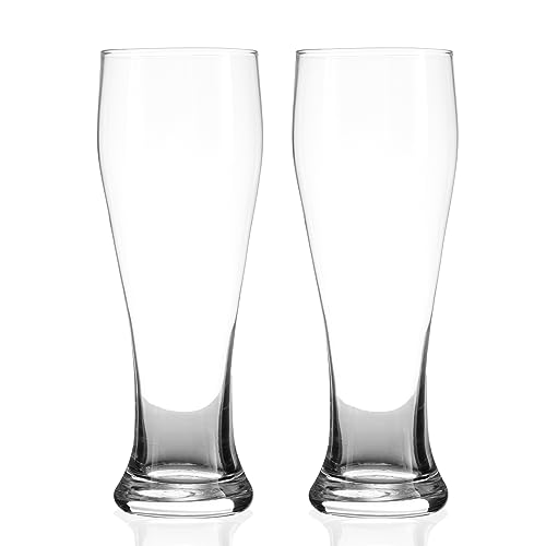 2pcs-Tall Beer Glass-G34