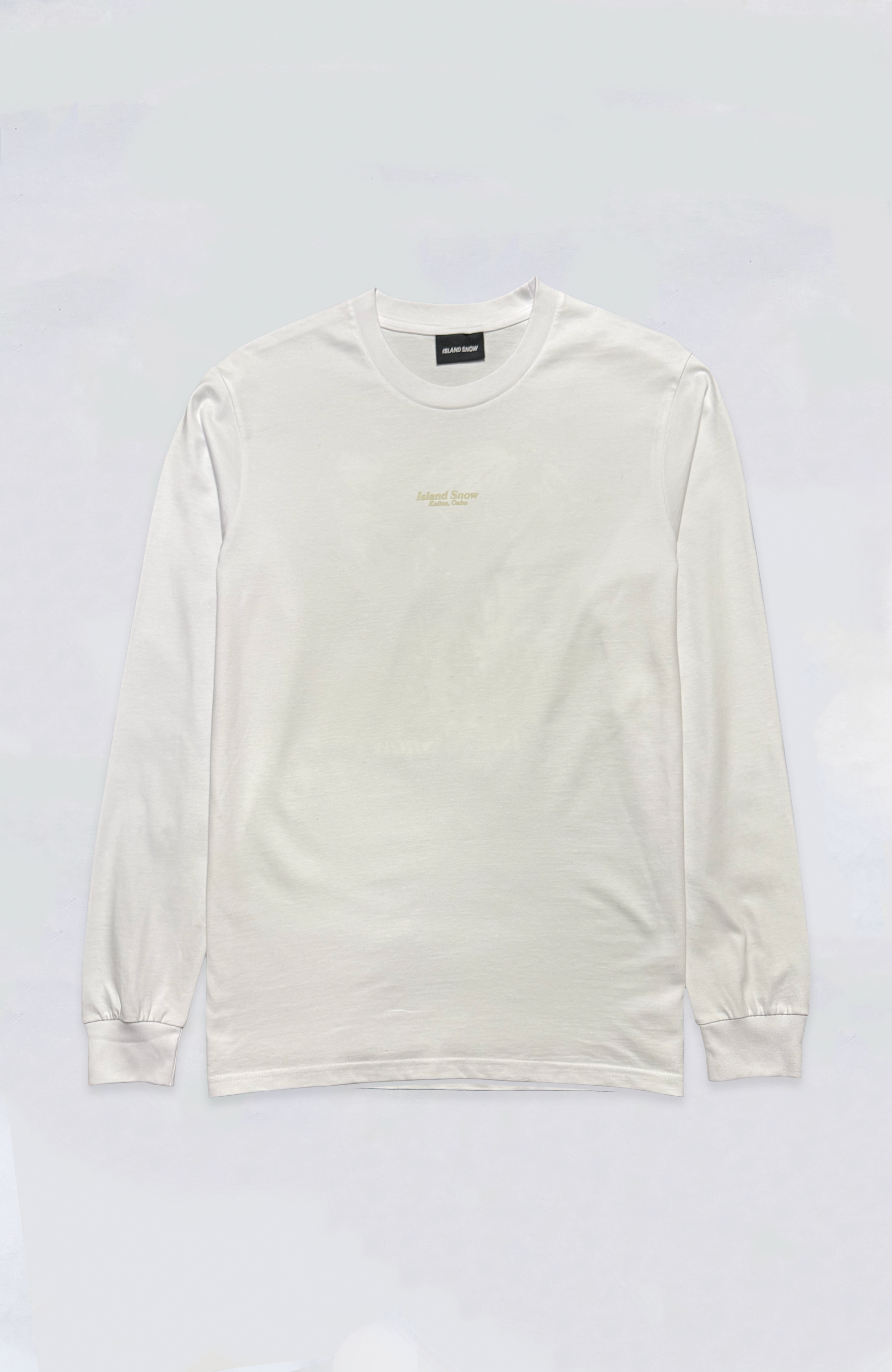 Island Snow Hawaii IS Balance Blossoms Premium Heavyweight Long Sleeve T-Shirt for Men & Women - Comfortable Casual Wear for Beach, Surfing & Outdoor Activities