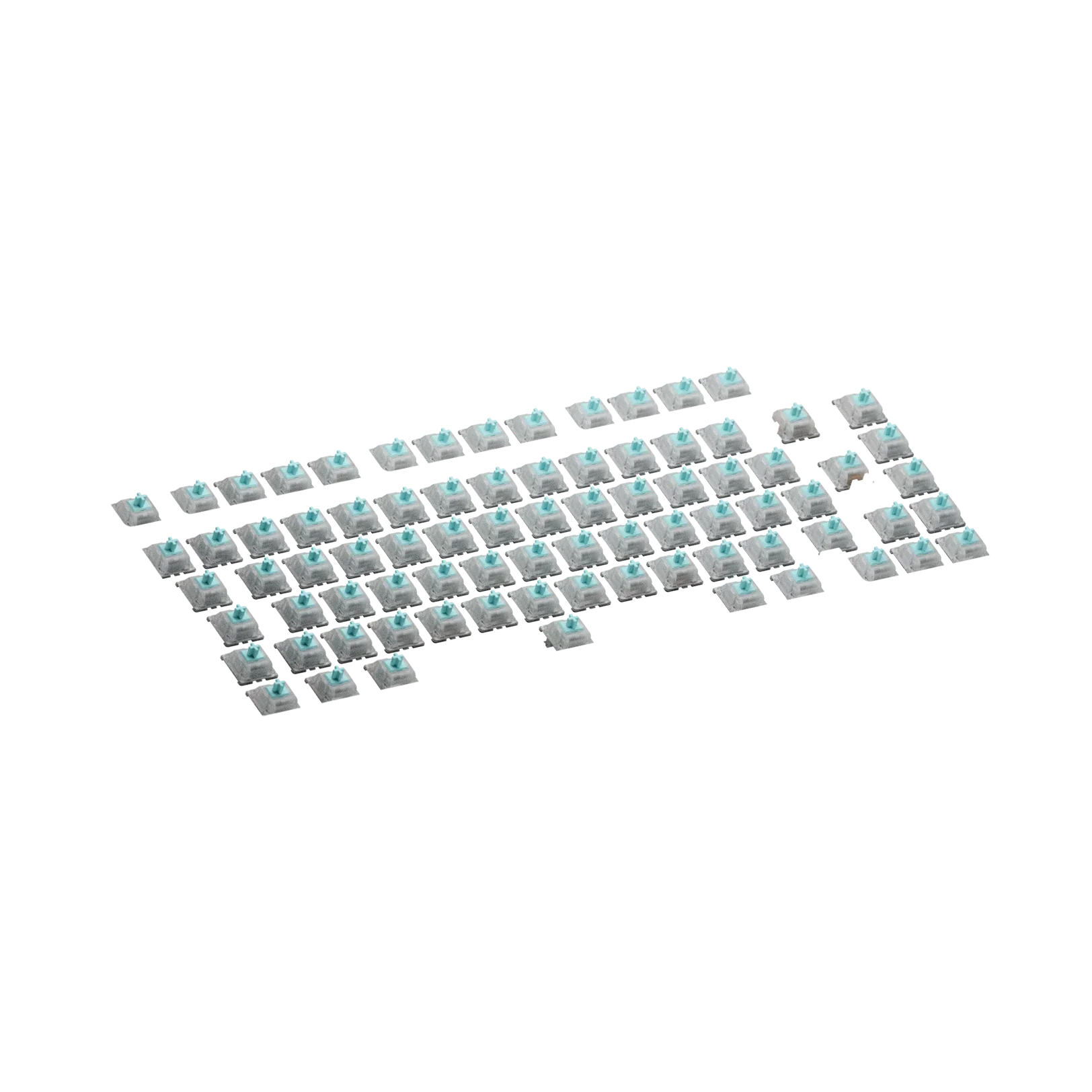Glorious Lynx Silent MX 75 ISO Mechanical Keyboard Switches - Linear & Quiet for Gaming, Typing & Office Work