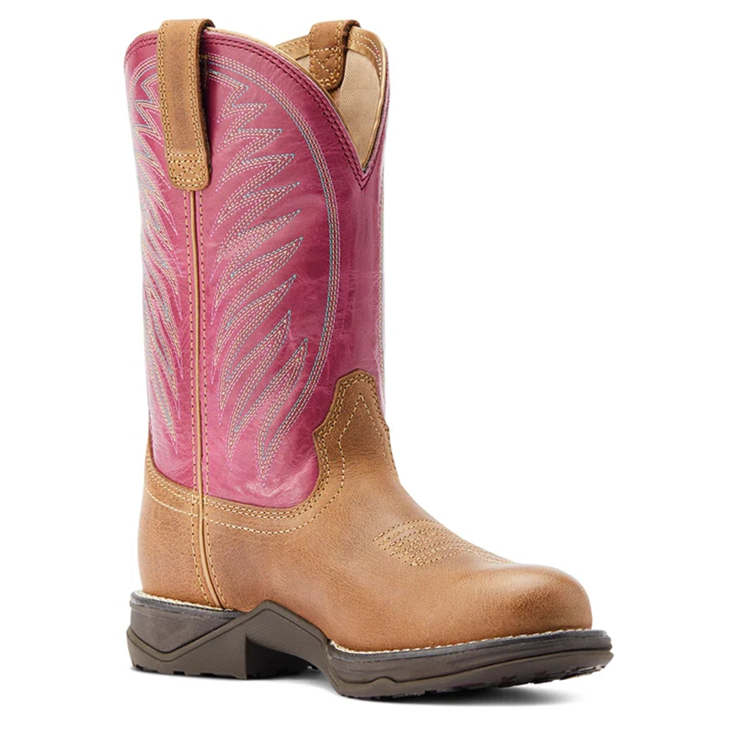 Ariat Women's Anthem Round Toe Western Boot - Comfortable Cowgirl Boots for Riding & Country Style | Perfect for Horseback Riding, Line Dancing & Western Fashion