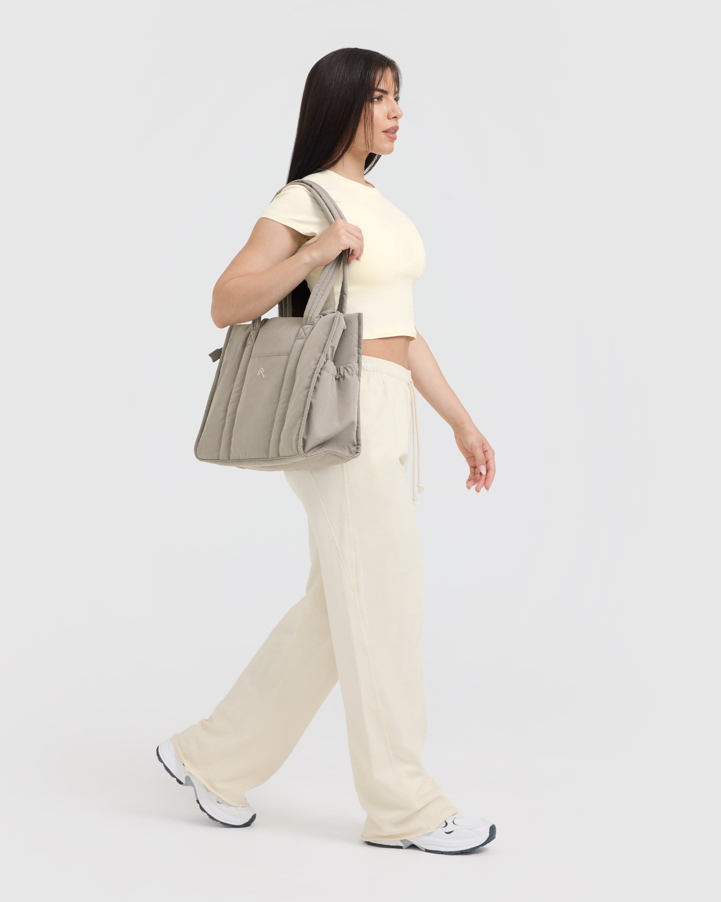 Stylish & Durable Minky Tote Bag for Women - Large Reusable Shopping Bag with Pockets - Perfect for Groceries, Beach, Work & Travel