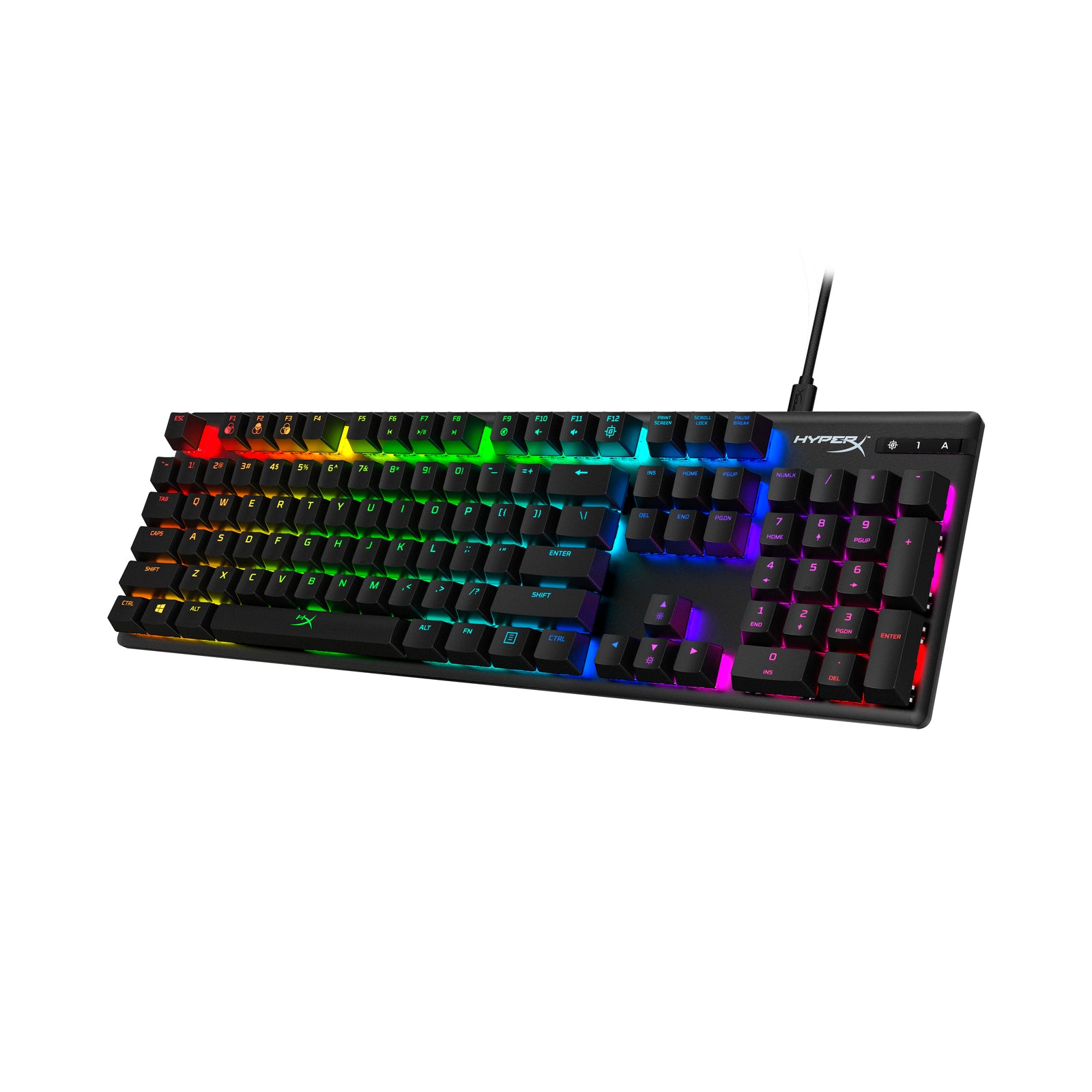 HyperX Alloy Origins Mechanical Gaming Keyboard - RGB Backlit, 60% Compact Design, Durable Switches for PC Gamers - Perfect for FPS, MOBA & Esports Gaming