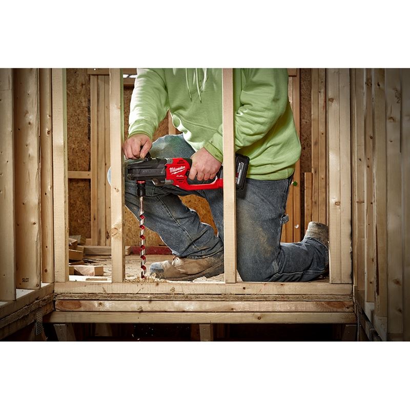 M18 FUEL 18V Brushless Cordless Right Angle Drill (Tool Only) - Powerful Hole Hawg for Woodworking & Metal Drilling | Ideal for Construction, Carpentry & DIY Projects