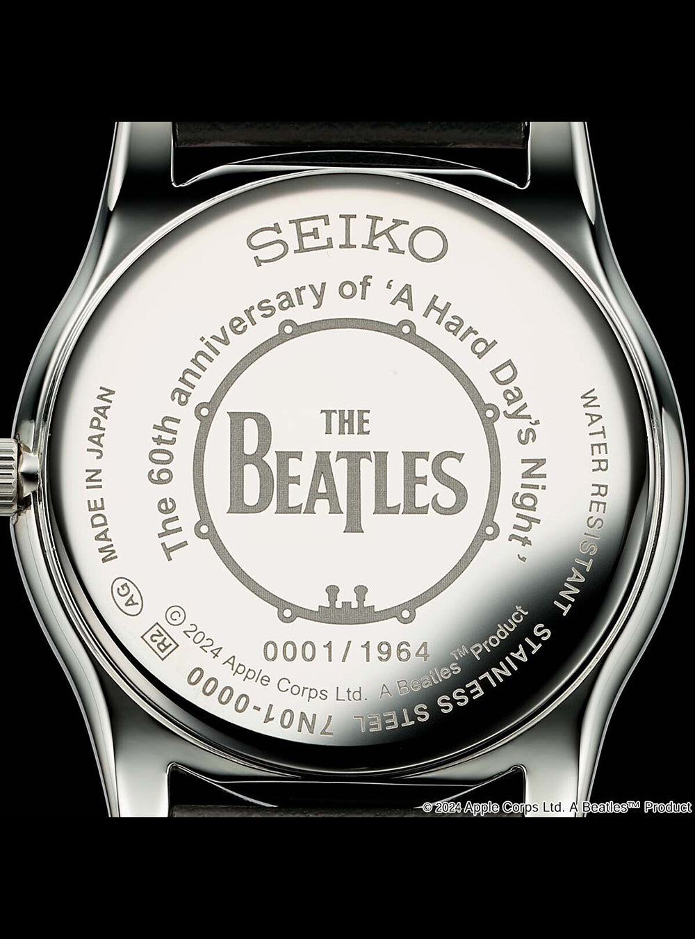 SEIKO x THE BEATLES 60th Anniversary Limited Edition Watch - A Hard Day's Night Commemorative Timepiece Made in Japan | Perfect for Beatles Fans & Watch Collectors