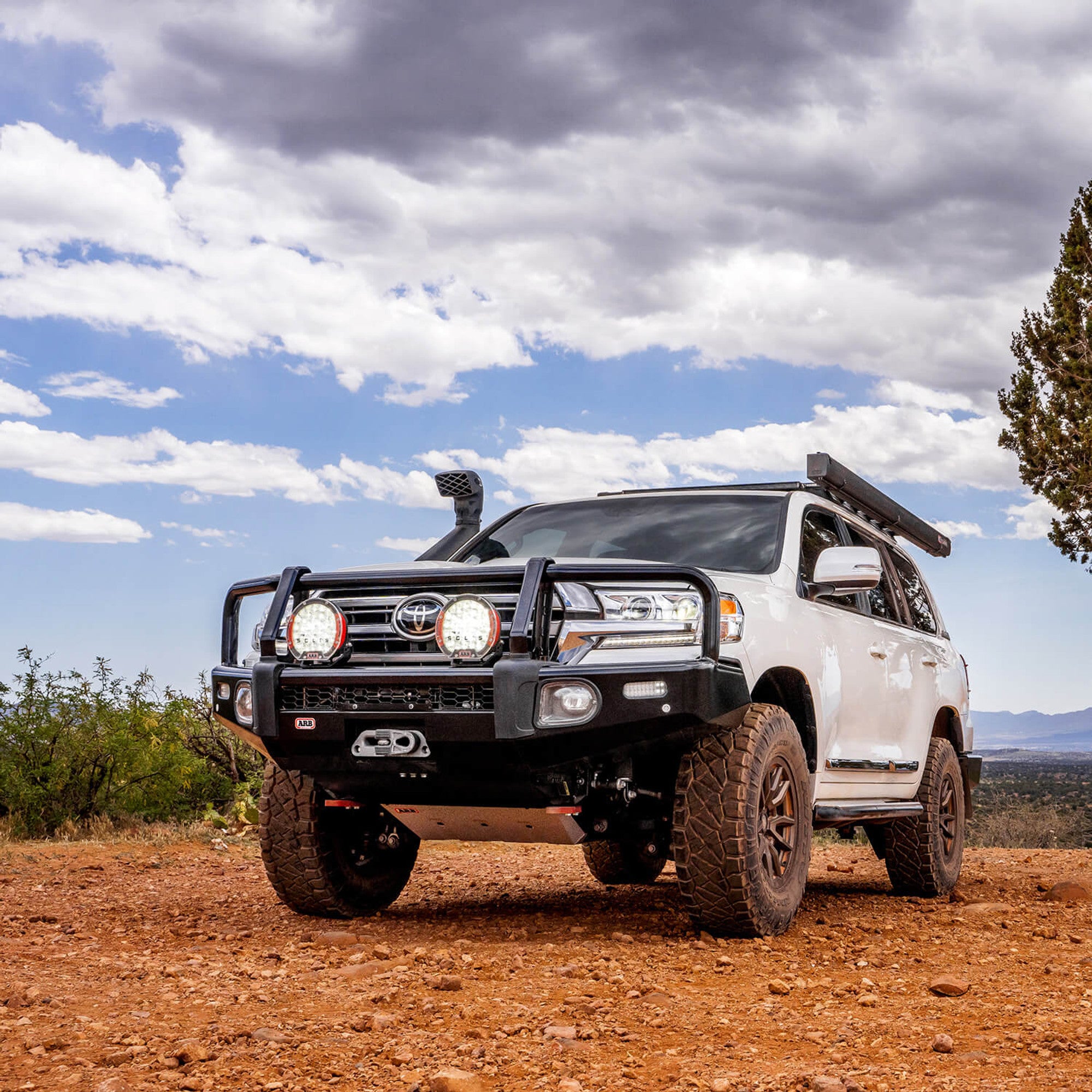ARB Summit Front Bumper for Toyota Land Cruiser LC200 (2016-2021) - Heavy Duty Off-Road Protection for Adventure & Overlanding