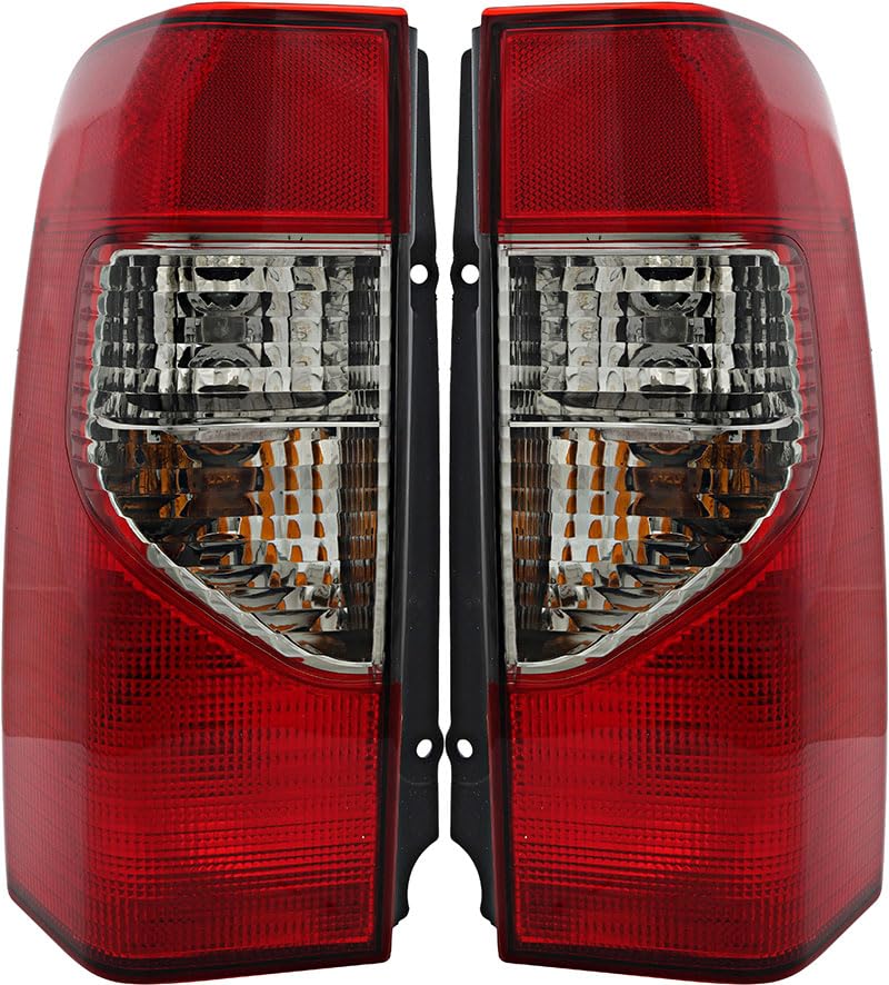 Nissan Xterra Tail Lights Lamps Set - Driver & Passenger Side Replacement for 2000-2001 Models | Waterproof & Durable LED Brake Lights for Off-Roading, Night Driving & Enhanced Safety