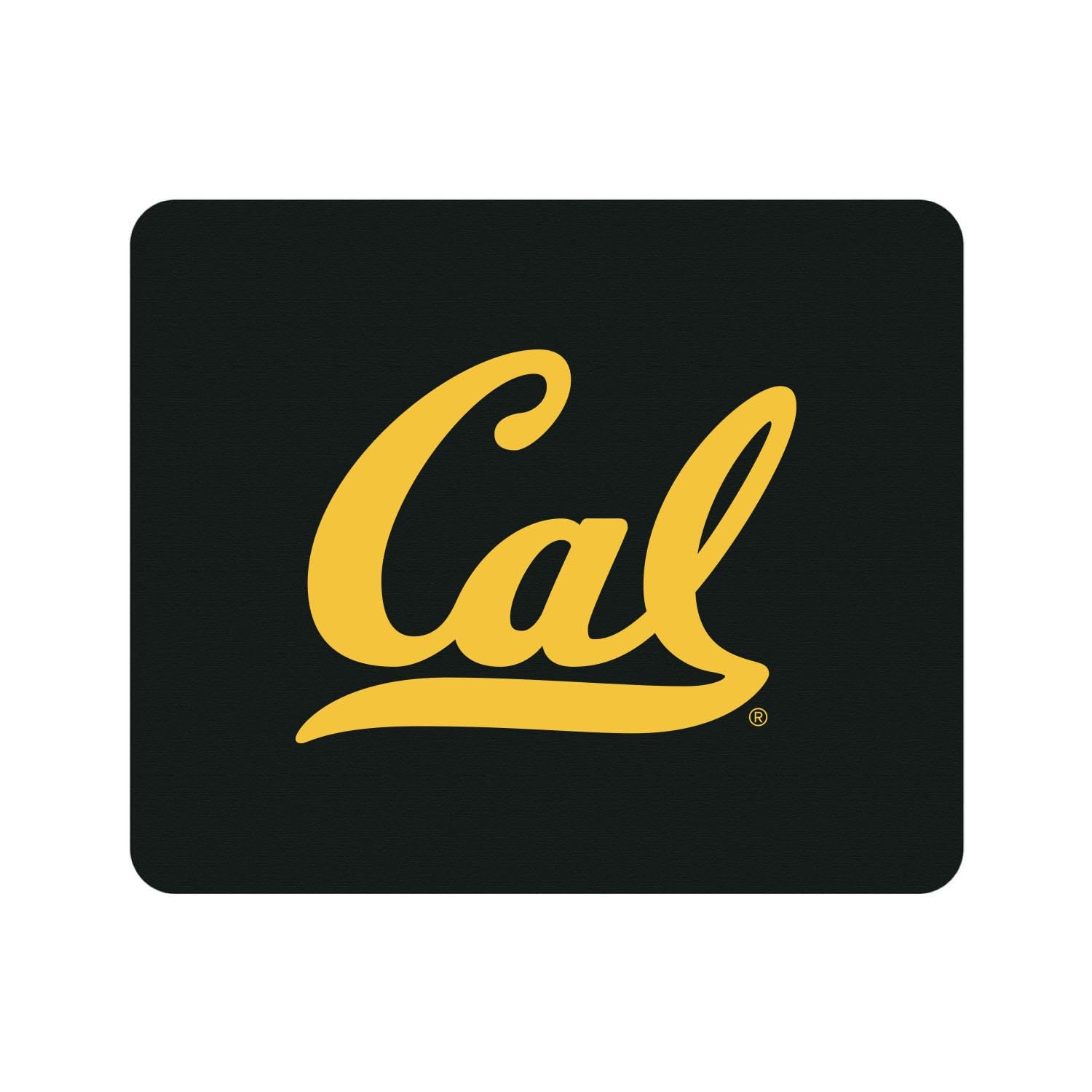 Premium Fabric Mouse Pad - University of California Berkeley Classic Black Design for Office, Gaming & Computer Workstations