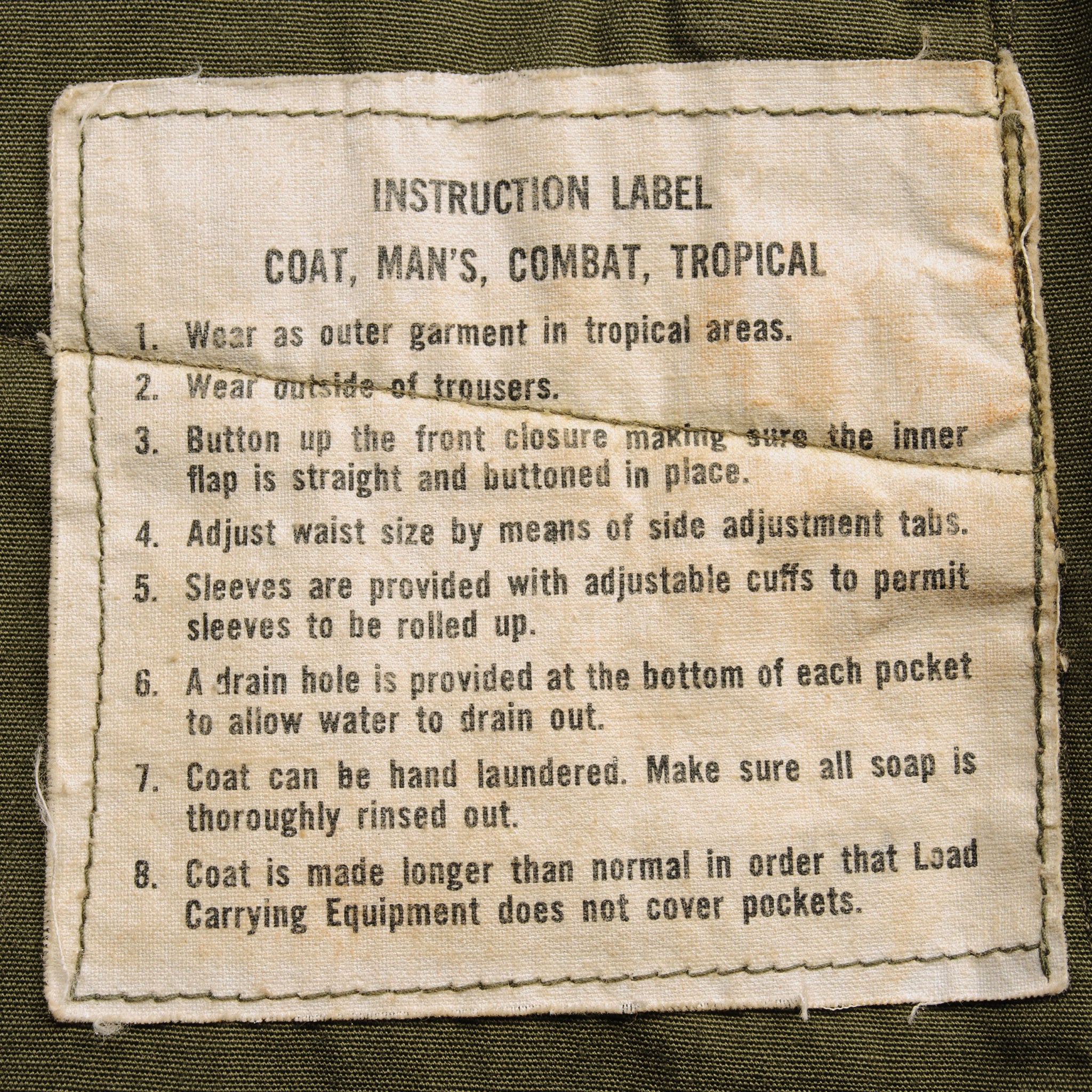 Original US Army Tropical Combat Jacket 2nd Pattern 1966 Vietnam War - Medium Short Size with ARVN Special Forces, South Vietnamese Regional Forces, MACV & Infantry Patches - Perfect for Military Reenactments, Collectors & History Enthusiasts