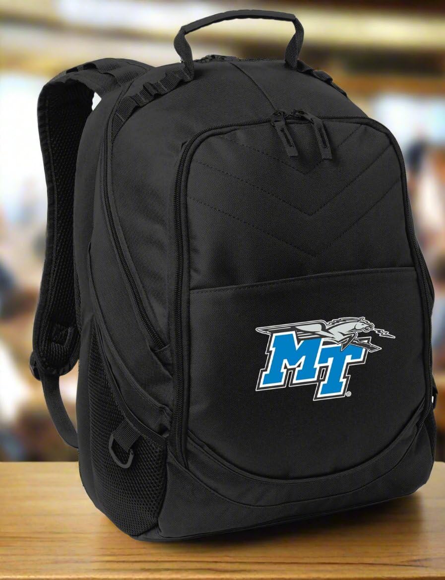 MTSU Official Laptop Backpack for Middle Tennessee State University - Durable Computer Bag for Students, Professionals, and Campus Life