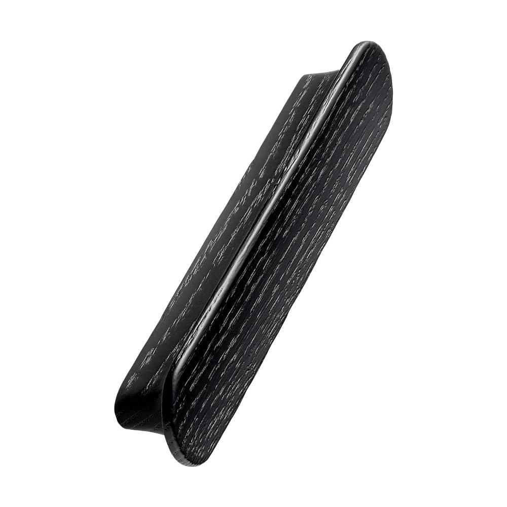 Premium Black Lacquered Wood Tuba Cabinet Knobs & Drawer Pulls - Vintage Style Hardware for Kitchen, Bathroom & Furniture Upgrade