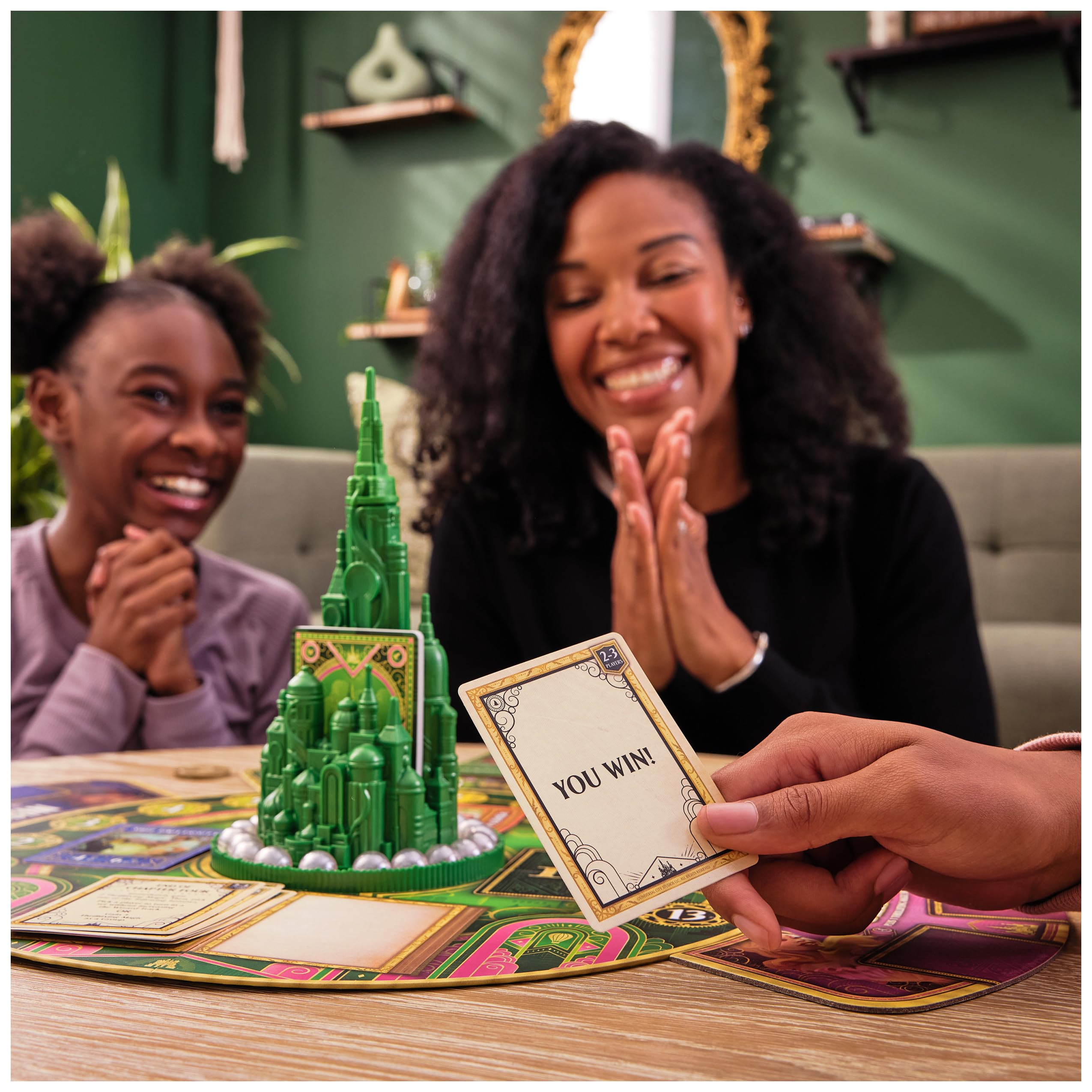 Spin Master Wicked The Game - Original Movie-Based Adventure Board Game for 2-4 Players, Ages 10+ | Musical-Themed Party Game with Glinda & Elphaba Characters | Perfect for Family Game Nights & Wicked Movie Fans