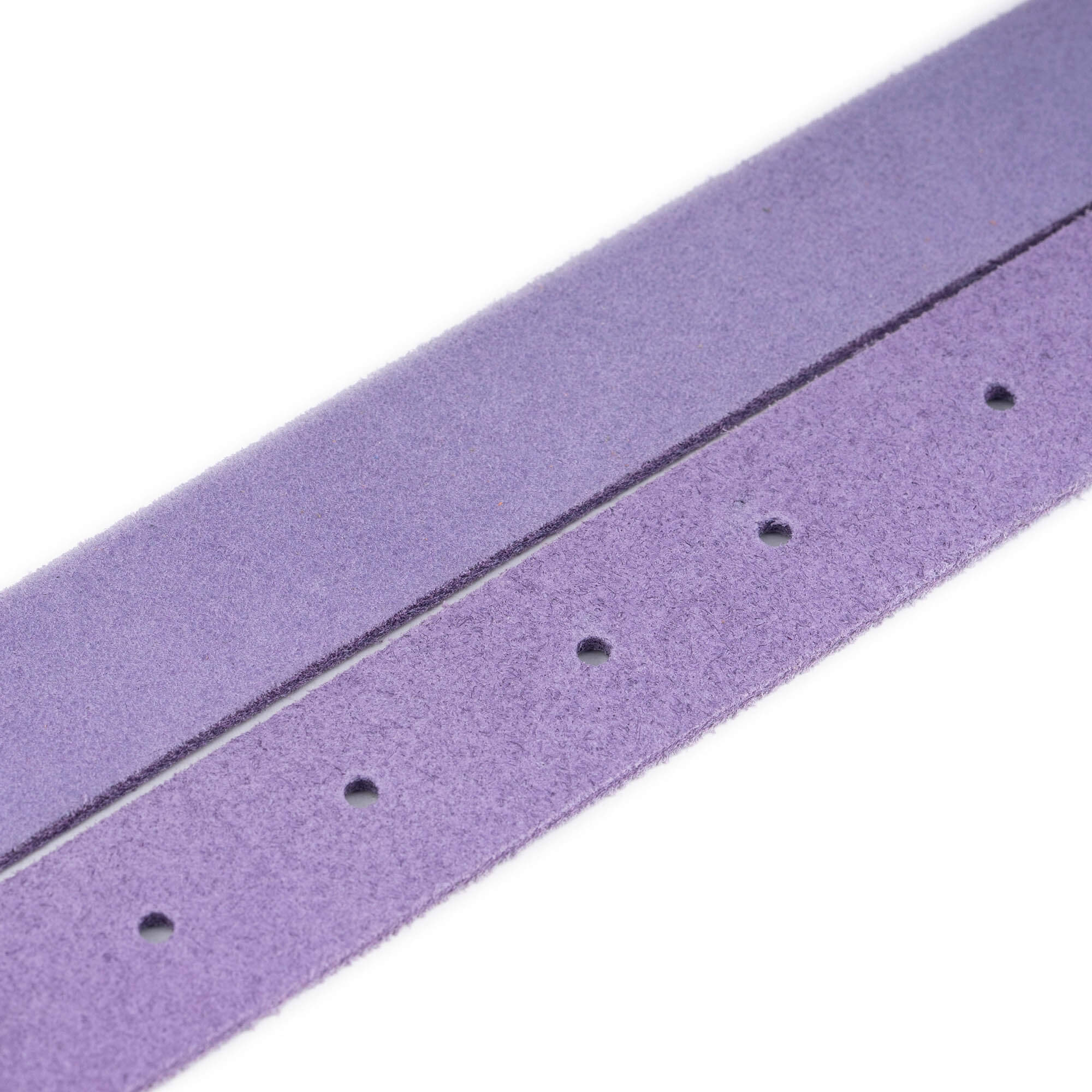Lilac Suede Belt Strap Replacement for Ferragamo Buckles - 2.5 cm Width - Perfect for Dress Belts, Casual Wear & Fashion Accessories