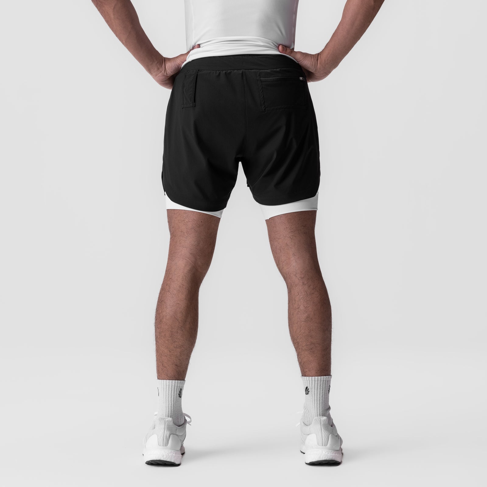 Tetra Lite® 5 Liner Short - Black Cyber/White - Comfortable Athletic Shorts for Running, Gym & Casual Wear