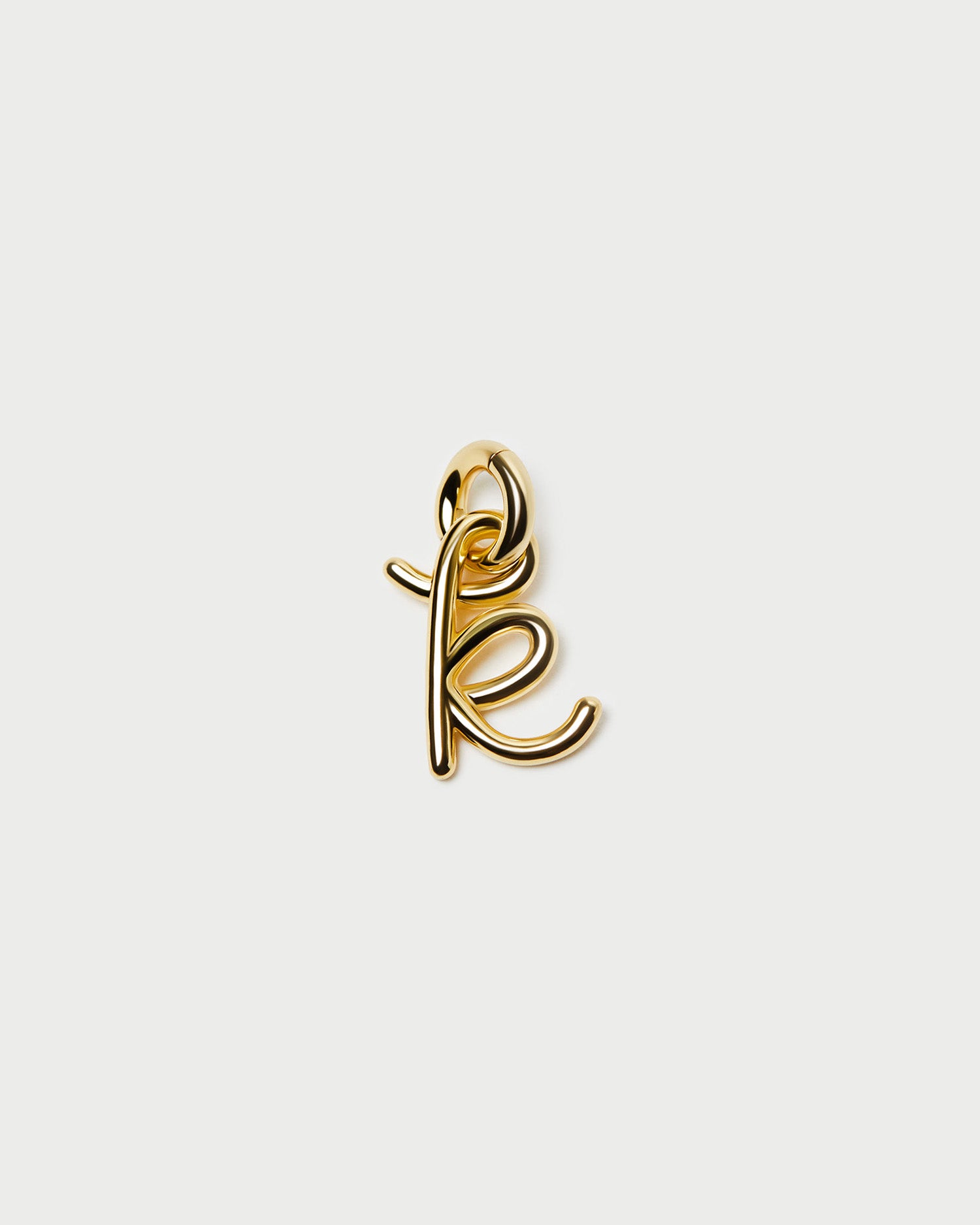 Small Gold Letter K Charm - Elegant Initial Pendant for Necklaces, Bracelets & DIY Jewelry Making - Perfect for Gifts, Engraving & Personalized Accessories
