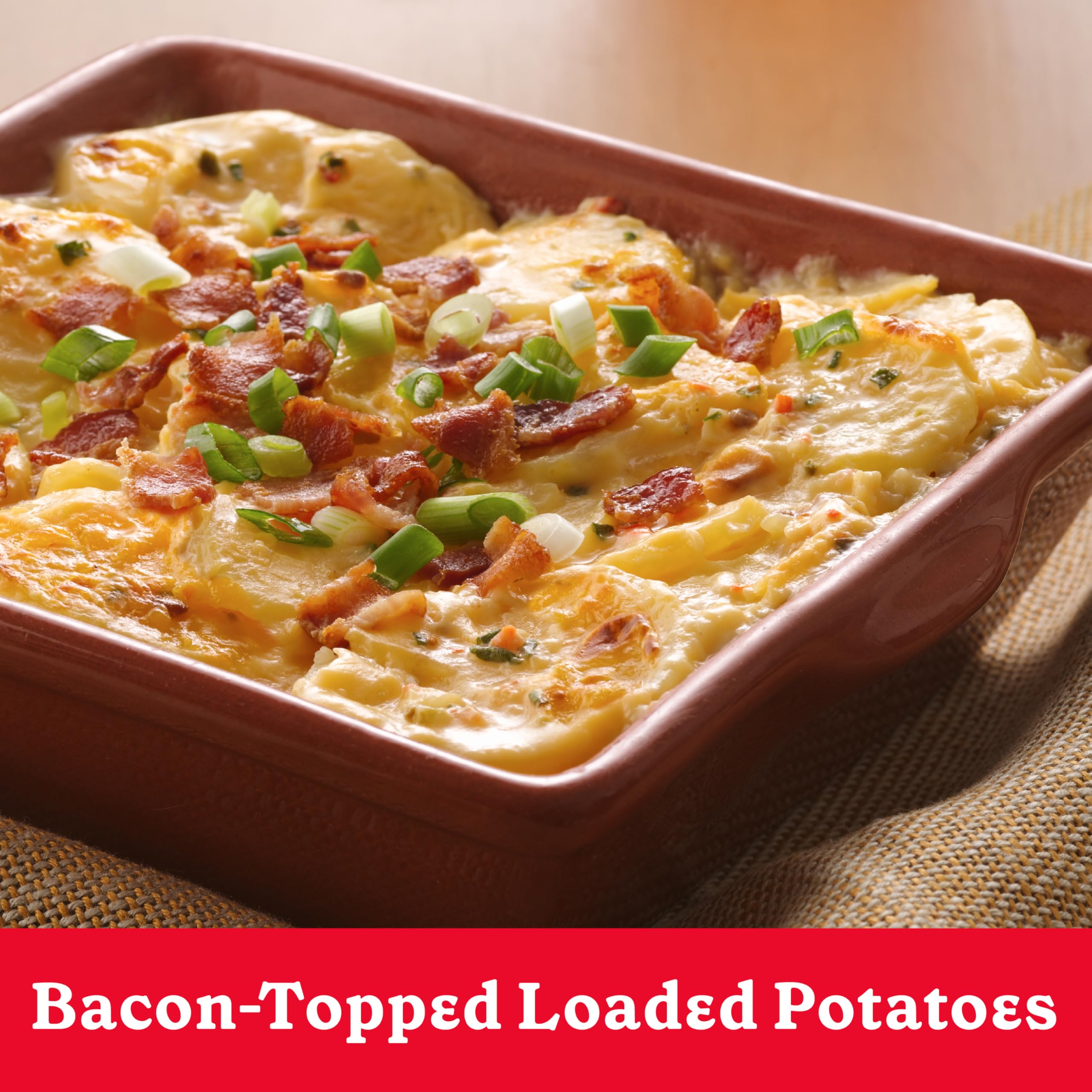 Betty Crocker Loaded Casserole Potatoes with Real Cheese - Twin Pack (8 oz Box) | Easy Side Dish for Family Dinners & Holiday Meals
