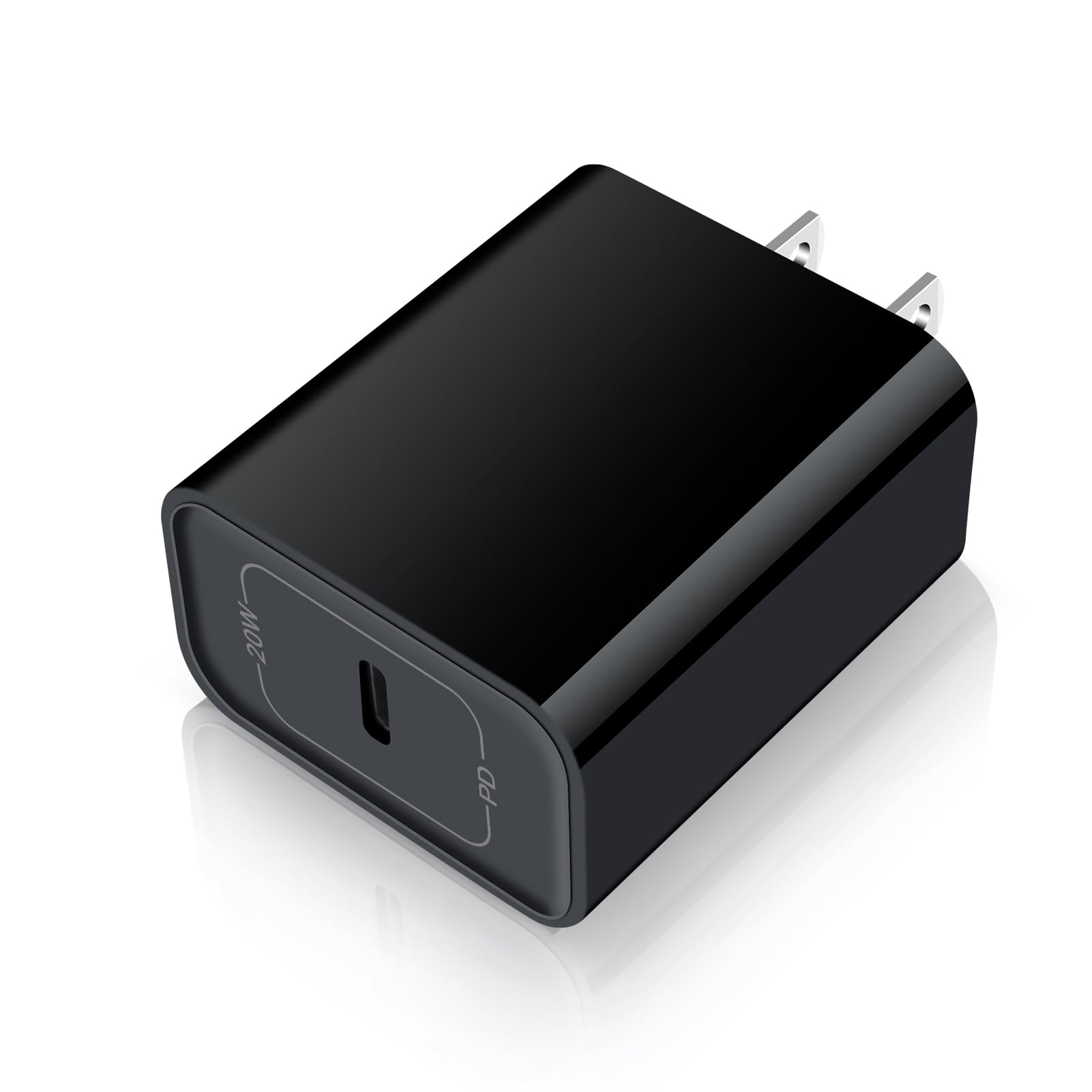 20W Fast USB C Wall Charger Adapter - PD Type C Charger for iPhone 14 13 12 Pro Max 11 XR XS, Samsung Galaxy S23 S22 S21, Pixel, OnePlus - Compact Travel Charger for Home, Office & Car Use