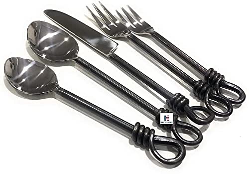 Premium Stainless Steel Flatware Set - 2 Sets (24-Piece) for Dining, Parties, and Everyday Use - Durable & Elegant Cutlery for Home & Restaurant