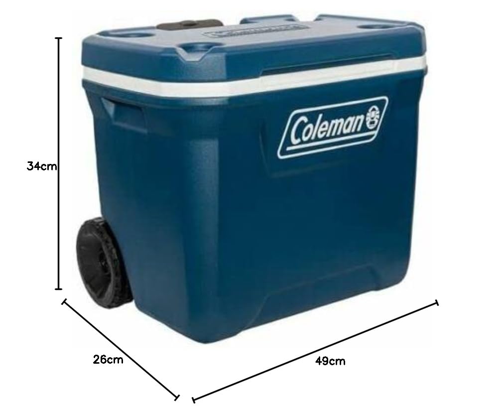 Coleman Xtreme Cooler - Large Insulated Ice Chest with High-Capacity PU Foam Core, Portable Cooler Box for Camping, Picnics, Beach Trips & Outdoor Adventures - Keep Drinks Cold for Days