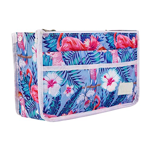 White with Flamingos
