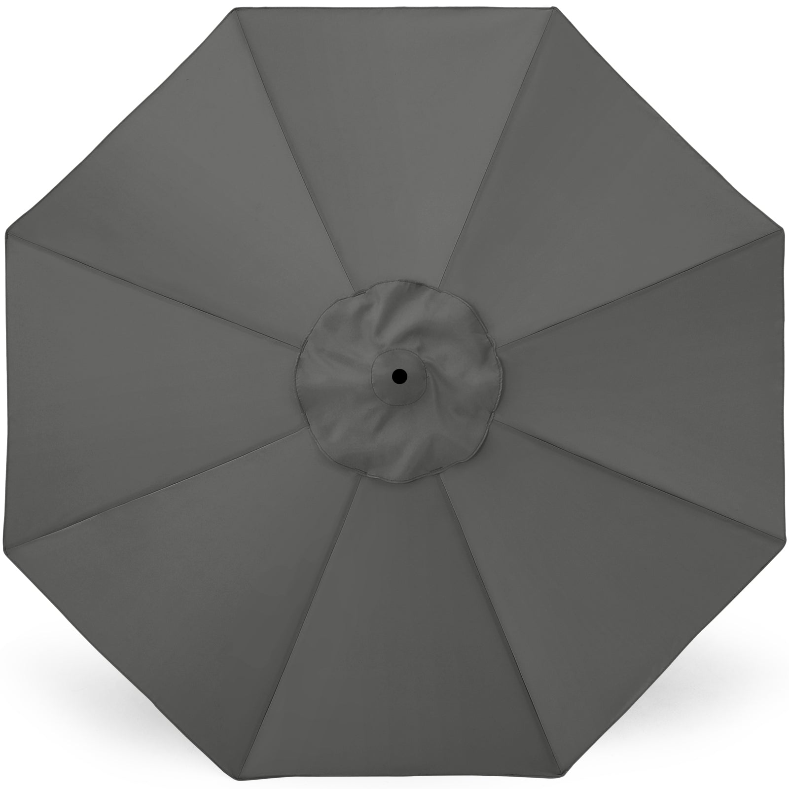 ABCCANOPY Replacement Umbrella Top 7.5FT/9FT/10FT for 6/8 Ribs - Durable Outdoor Patio, Garden, Poolside Shade Cover for Sun Protection