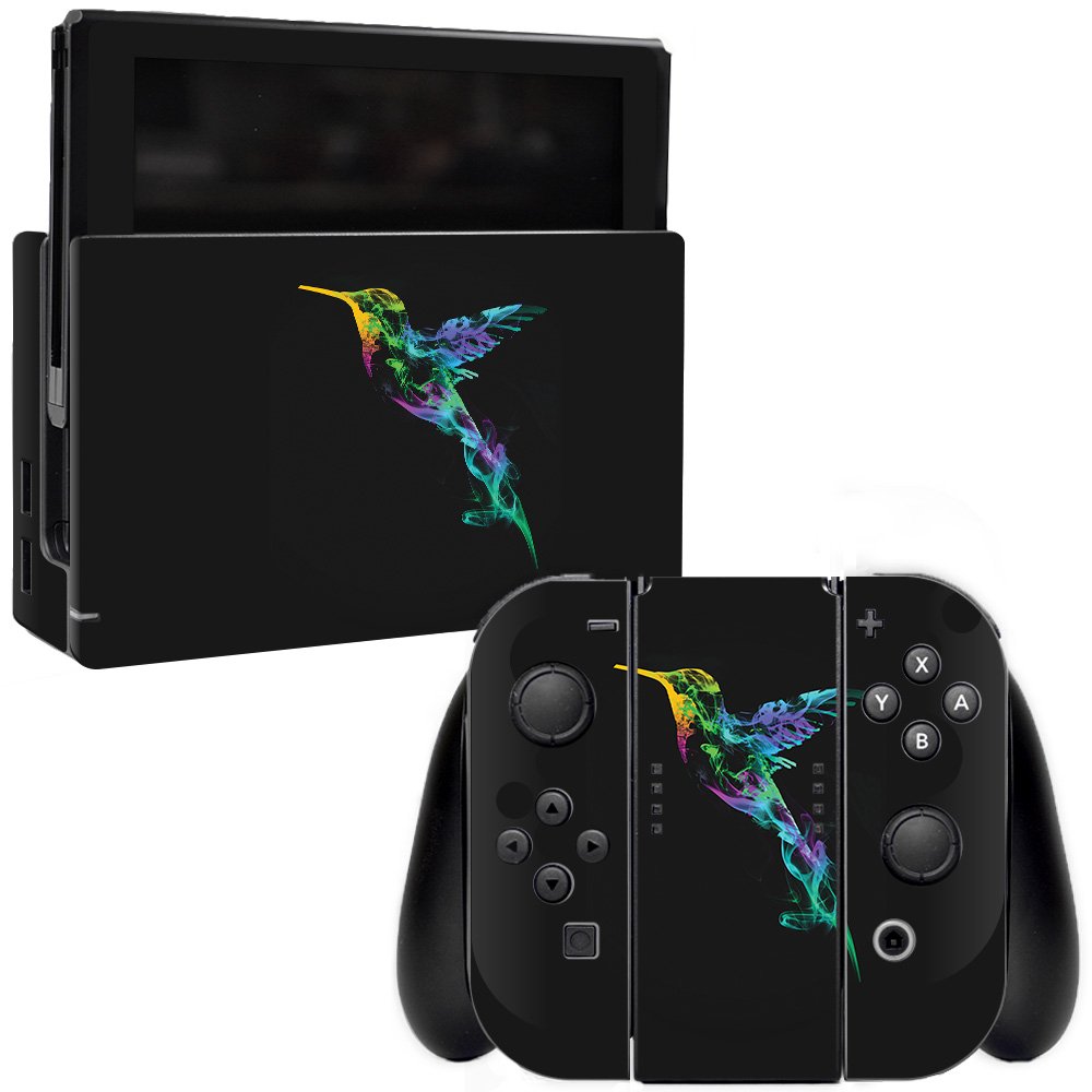 MightySkins Vinyl Decal Wrap Cover for Nintendo Switch - Strange Smoke Design | Protective & Durable Skin | Easy to Apply & Remove | Made in USA | Perfect for Gaming, Travel & Customization