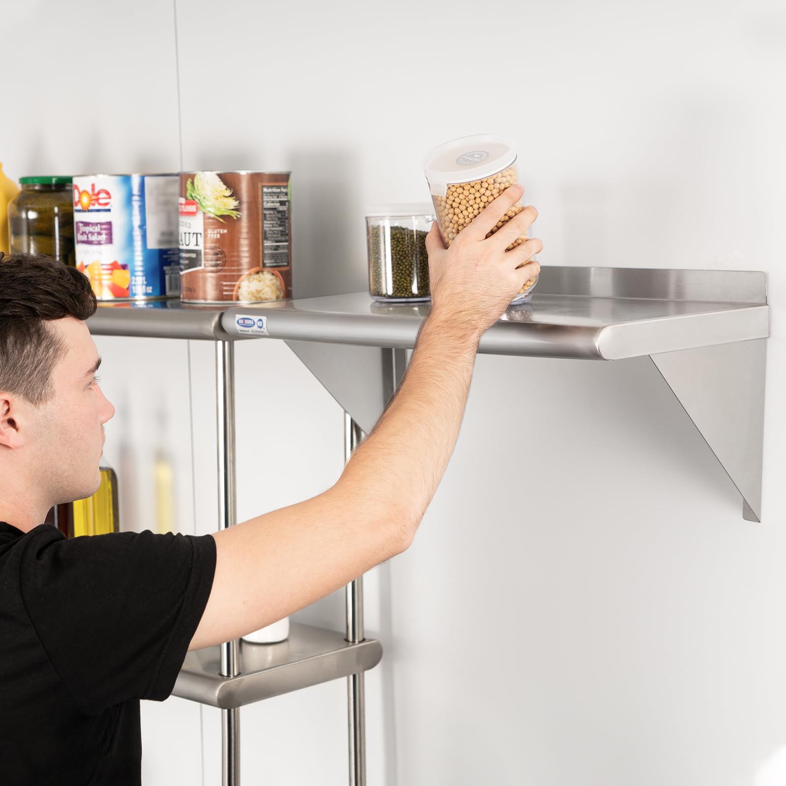Stainless Steel Wall Mount Shelf 14