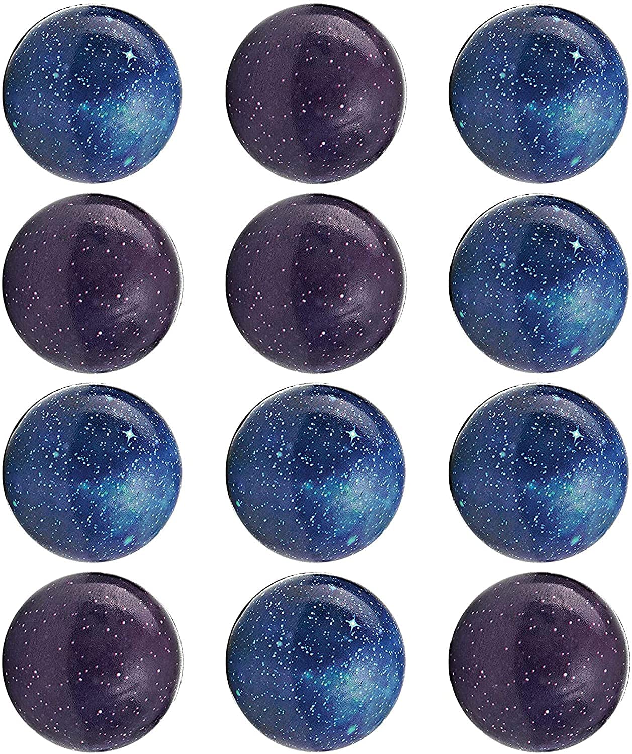 12 Pack Galaxy Stress Balls for Adults & Kids - 2.5