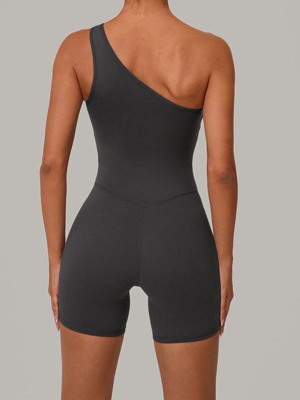 ZASUWA Women's Solid Color Cutout Romper Jumpsuit - Sexy Summer Outfit for Beach, Party & Night Out