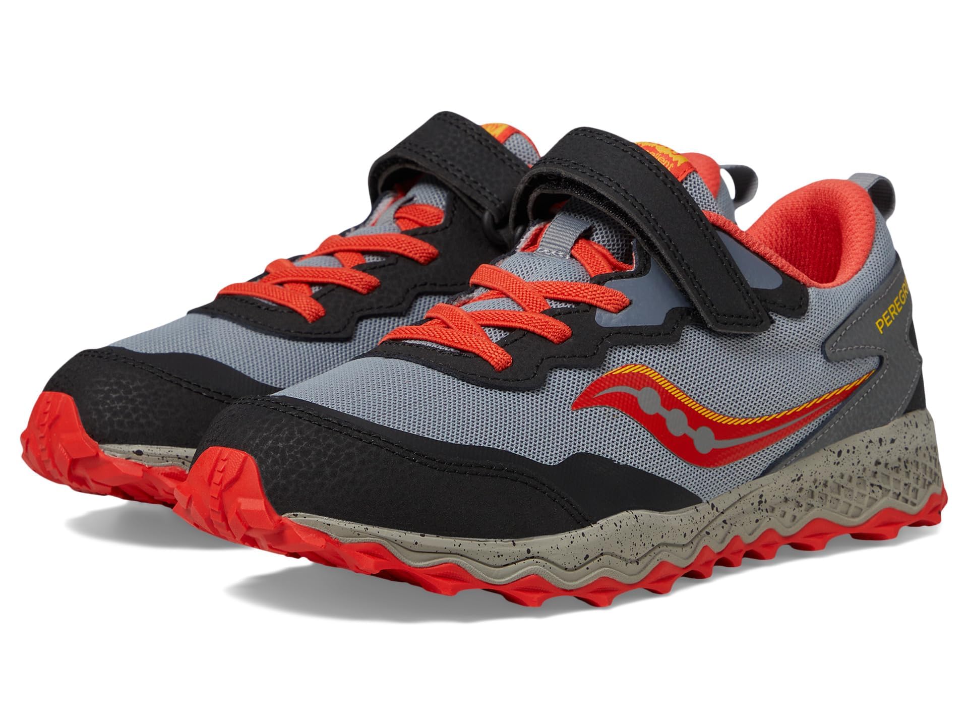 Saucony Baby Boys Peregrine Kdz A/C Outdoor Trail Running Shoes - Lightweight & Durable for Hiking, Walking & Outdoor Adventures