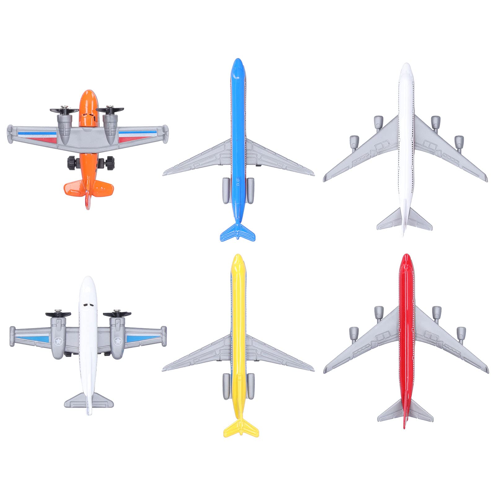 Durable Liyeeo Airplane Model Toy - Safe & Exquisite Kids Airplane for Boys & Children | Portable Travel Toy, Birthday Gift & STEM Learning Play