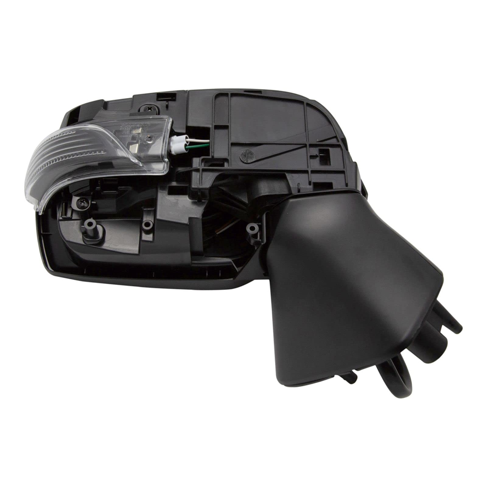 Heated Side Mirror Signal Light with Chrome Trim - Smooth Black Pair Compatible with Subaru | Enhanced Visibility & Safety for Winter Driving & Nighttime Conditions