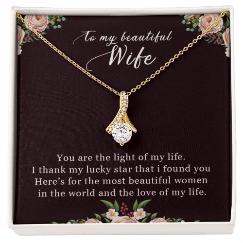 18K Yellow Gold Finish Alluring Beauty