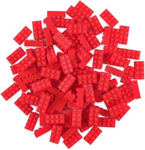 Red 2x4 - 96 Pieces
