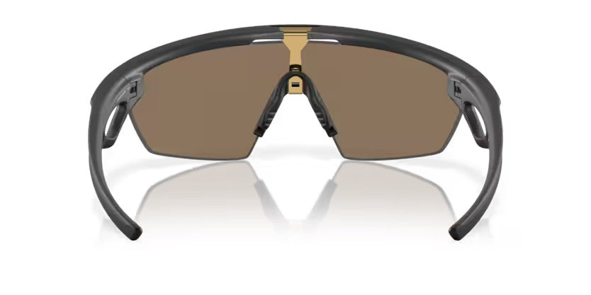 Oakley Sphaera Matte Carbon Sunglasses with Prizm 24k Polarized Lenses - Premium Sports & Driving Shades for Outdoor Activities
