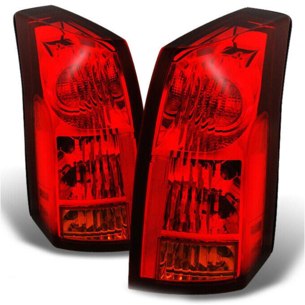 UGJGXAI 2003-2007 Sedan Clear Tail Lights Pair (Left & Right) - Perfect Upgrade for Honda Accord, Toyota Camry & More - Enhances Visibility & Style for Night Driving