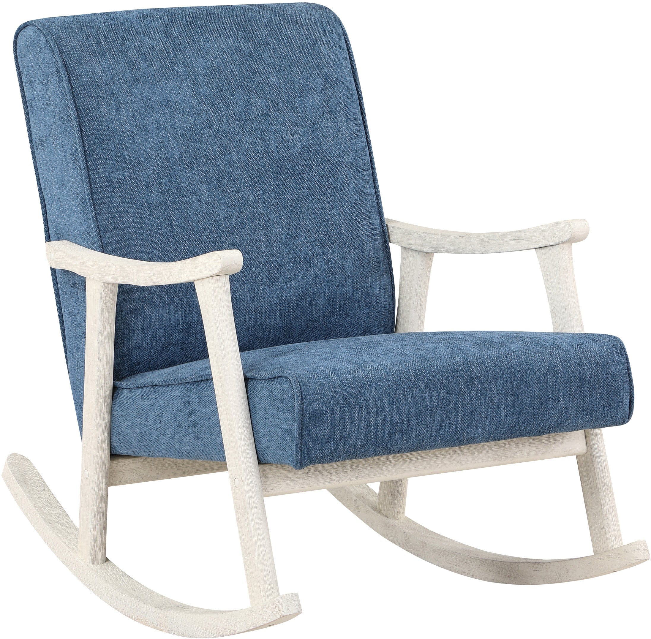 Navy - Antique White