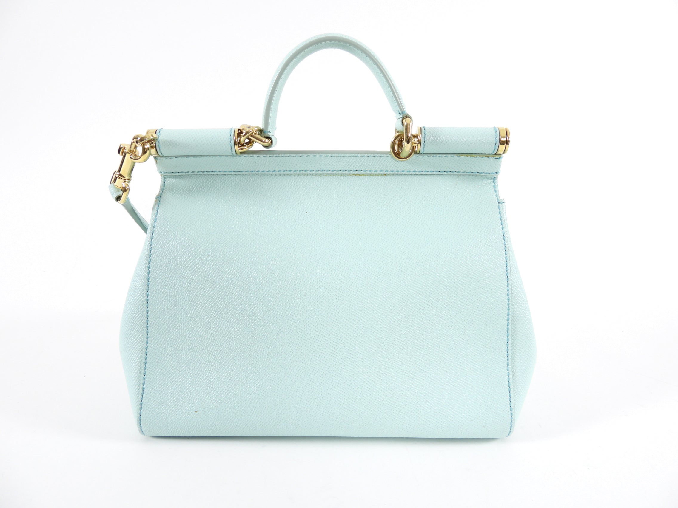 Dolce & Gabbana Miss Sicily Medium Shoulder Bag in Turquoise - Luxury Designer Handbag for Women, Perfect for Evening Parties & Date Nights